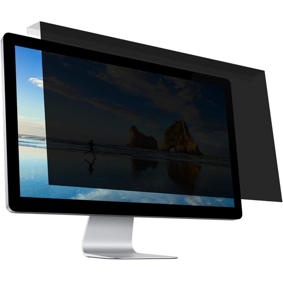 Anti Blue light Hanging Privacy Screen for Widescreen Monitors 25 In to 28 In. - Picture 5 of 9